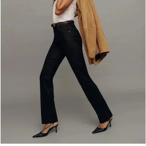 Reformation Jax high rise stretch straight jeans